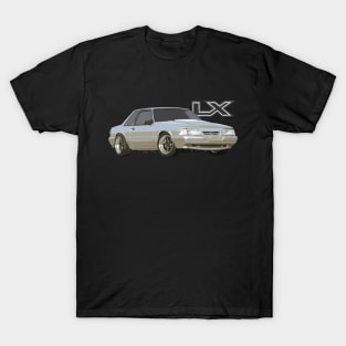 Mustang GT 5.0L V8 FoxBody Cobra SVT LX Edit T-Shirt